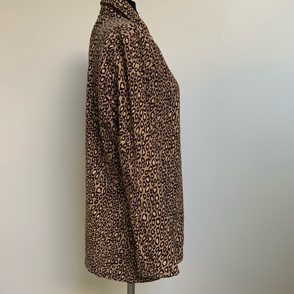 Goodclothes Collections Brown Leopard Print Shirt - Picture 3 of 6